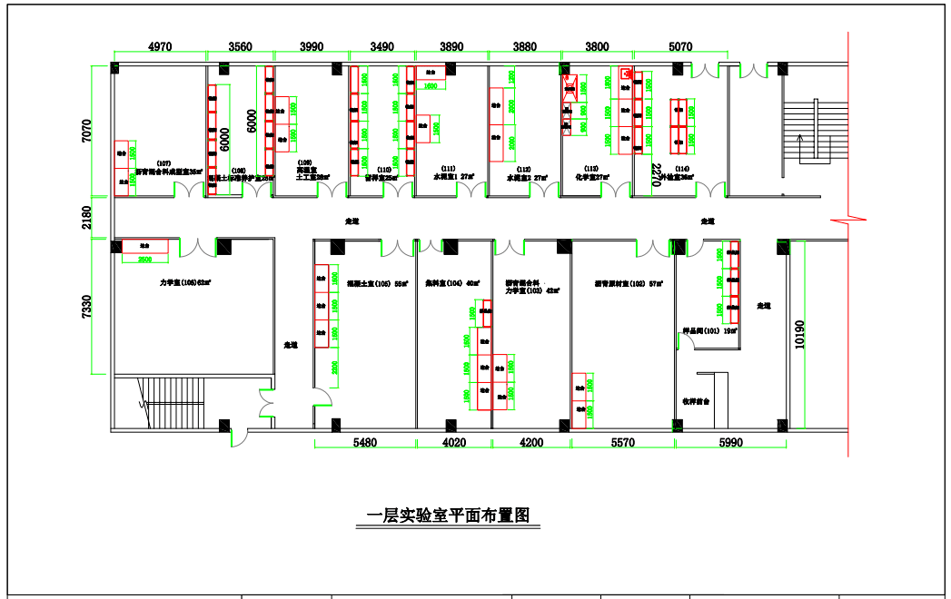 【嘉东案例】广东建科交通工程质量检测中心有限公司实验室家具,通风