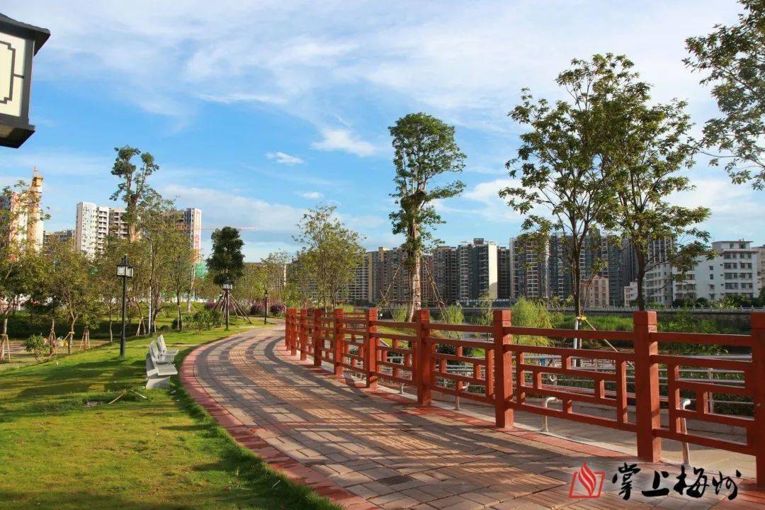 兴宁亲水公园人气"爆棚",公园"八景" 移步即景美不胜收!