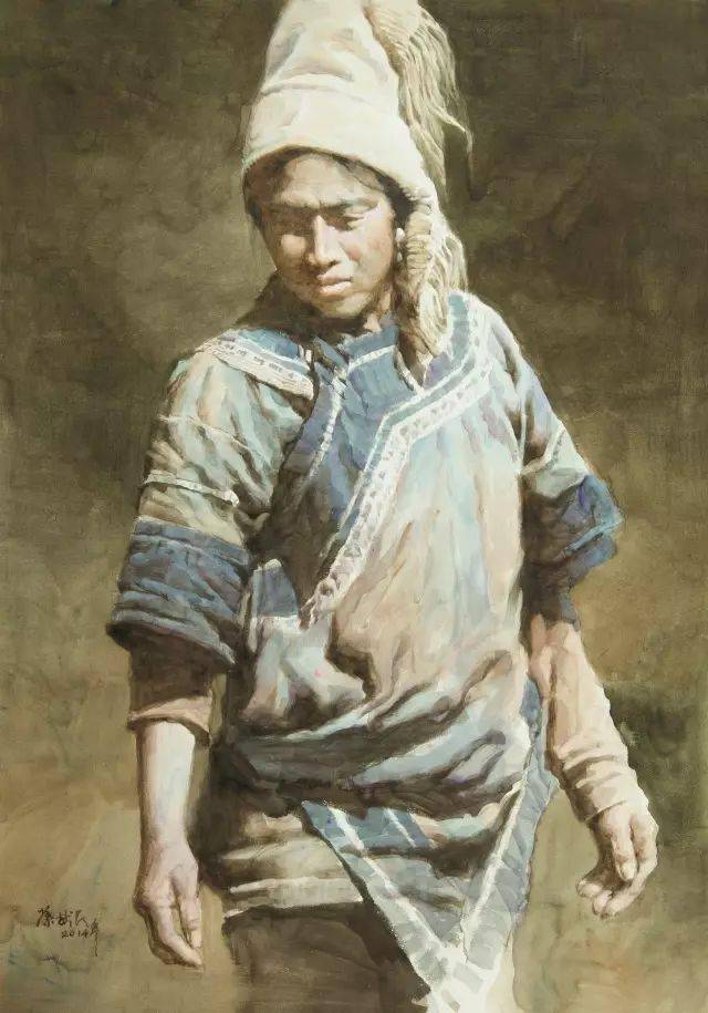 直视最本质的生命面貌叶献民的写实水彩