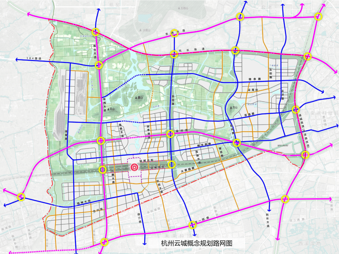 杭州雲城概念規劃正式發佈這座新城將如何打造