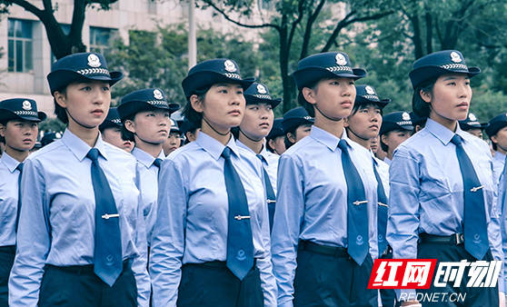 湖南警察学院女生图片