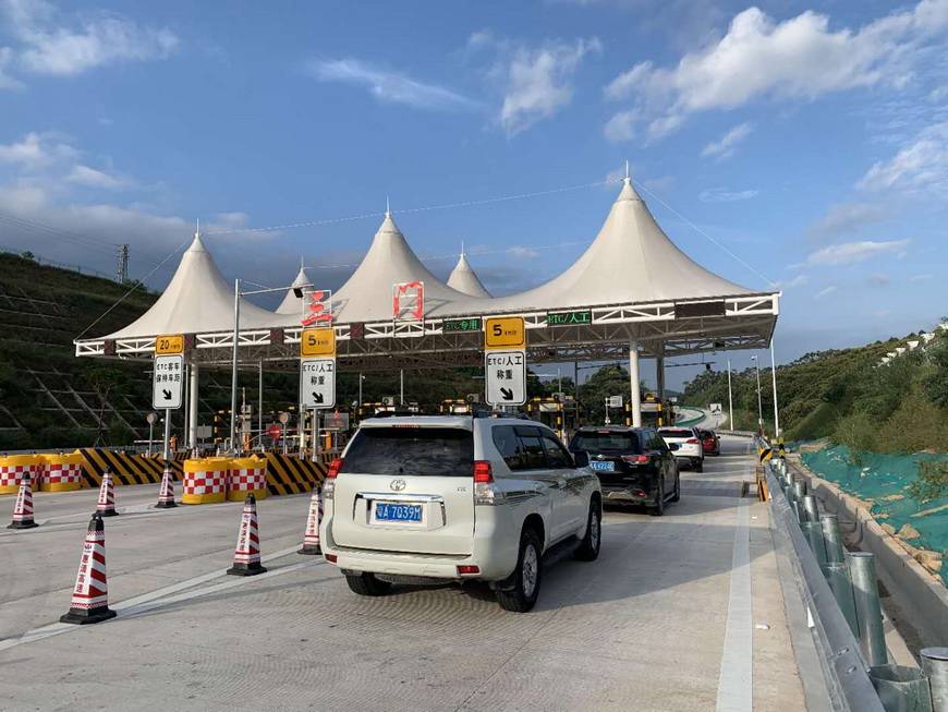 惠清高速今早9时通车