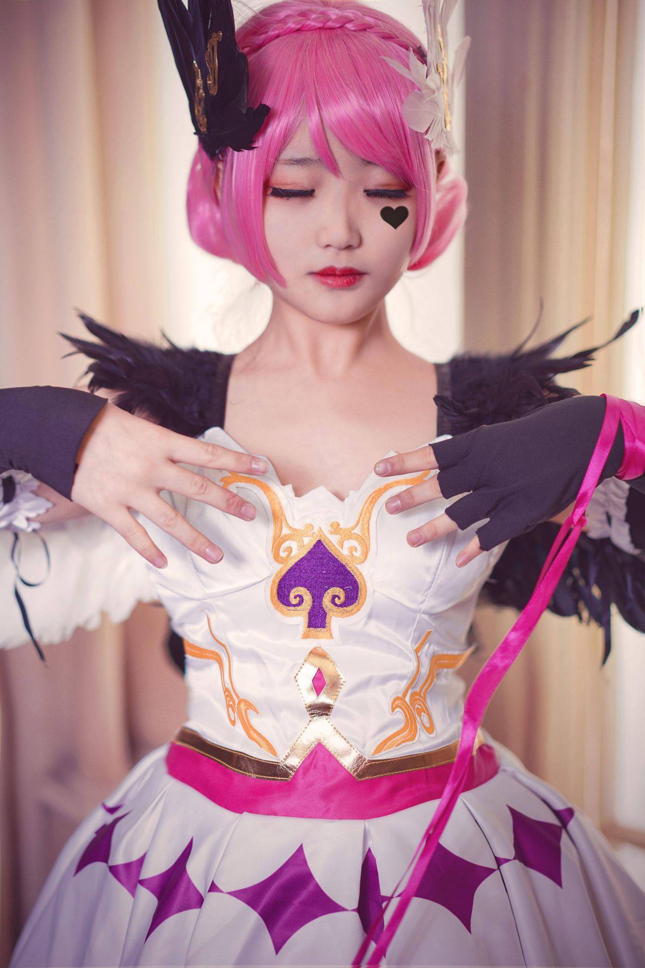 王者荣耀 小乔天鹅之梦cosplay 一半高贵,一半纯情