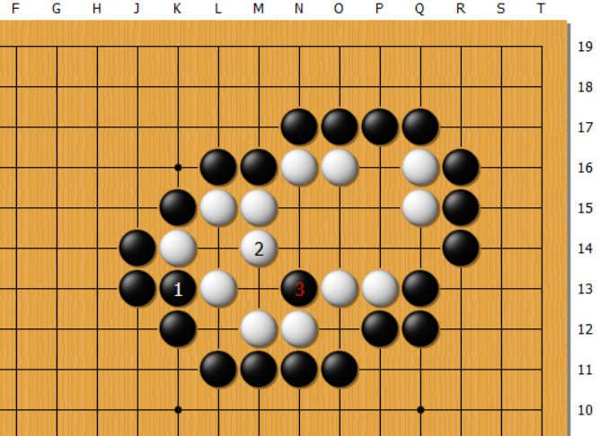 19 黑先,白看似眼位丰富,黑应如何下手?