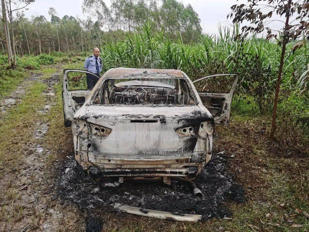 北海一男子开车撞死人,因害怕于是逃离现场,还焚车销毁证据!