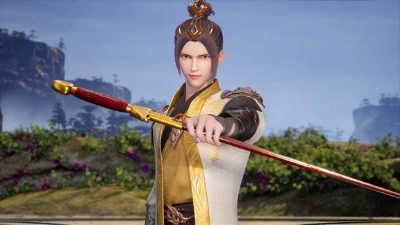 秦尘晋级半决赛对上美人赵灵珊这架势像拿不动剑