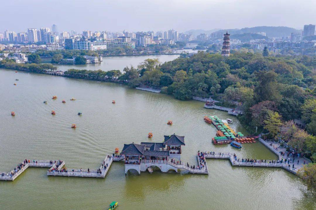 惠州西湖▲紅花湖▲東坡祠▲植物園▲博物館,科技館▲水東街