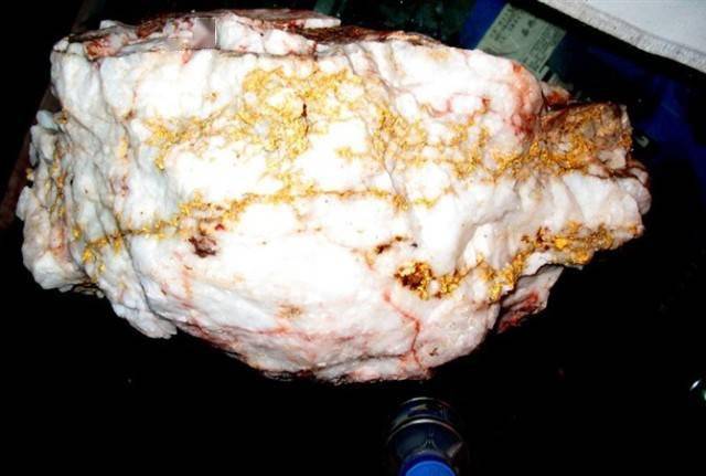 金链子都见过黄金原矿长啥样你知道吗