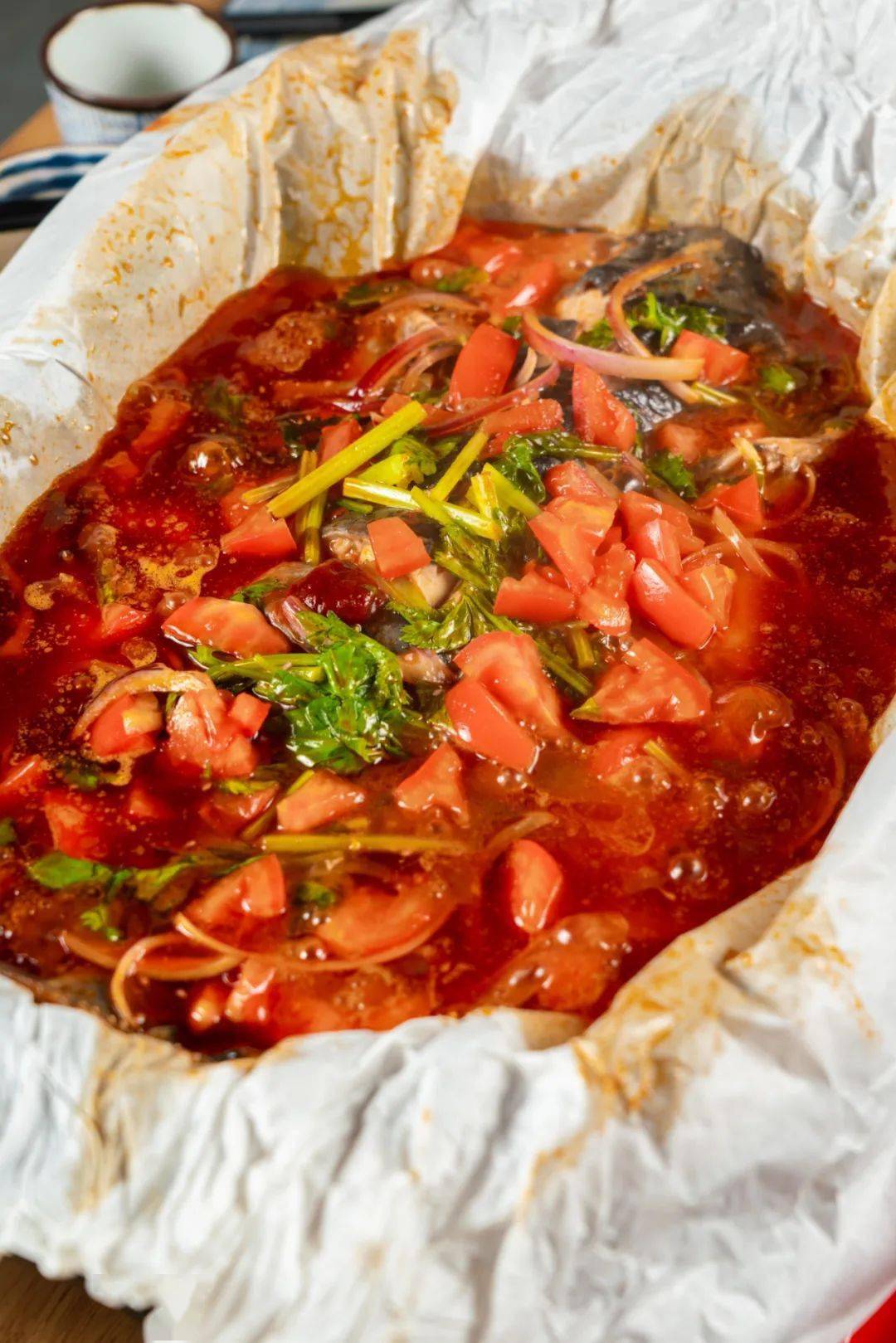 98元抢243元23人套餐爽到上头的纸包鱼好吃到舔嘴