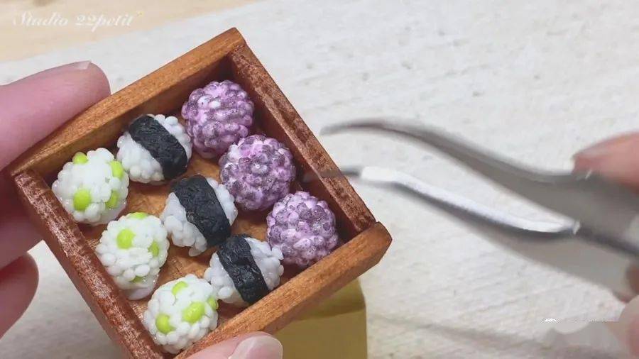 仿真美食教程丰盛的便当