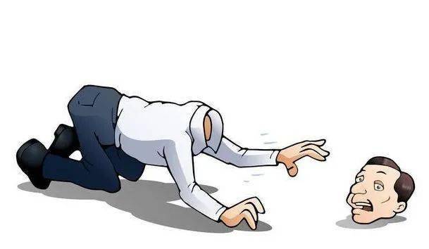 当刽子手的刀落下来之后,头与身体分离,此时产生的变化主要在于头部