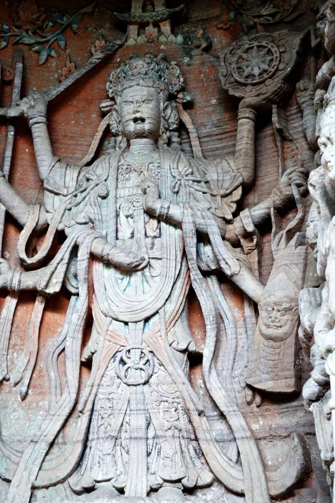 摩利支天女龛:大足北山石刻艺术系列之四