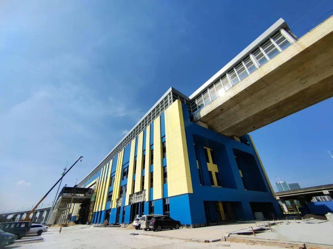 独家抢先"进站"!高清图揭秘佛山地铁2号线张槎站