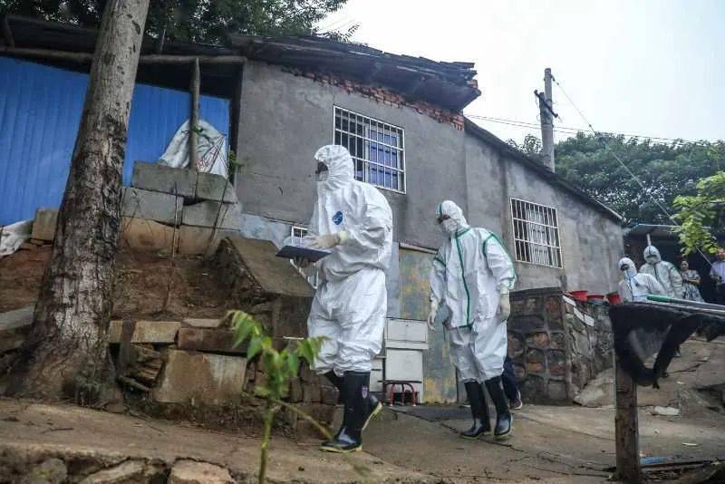 "这里有只蜱虫,赶紧把它装进试管,小心点."曹淦跟队