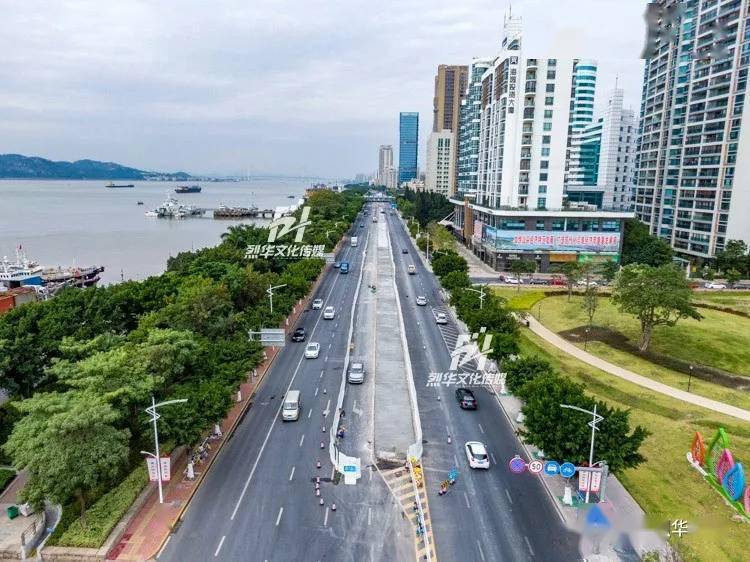 多图| 海滨路(金环路-新兴路)绿化带被拆成平地,路宽车畅_手机搜狐网