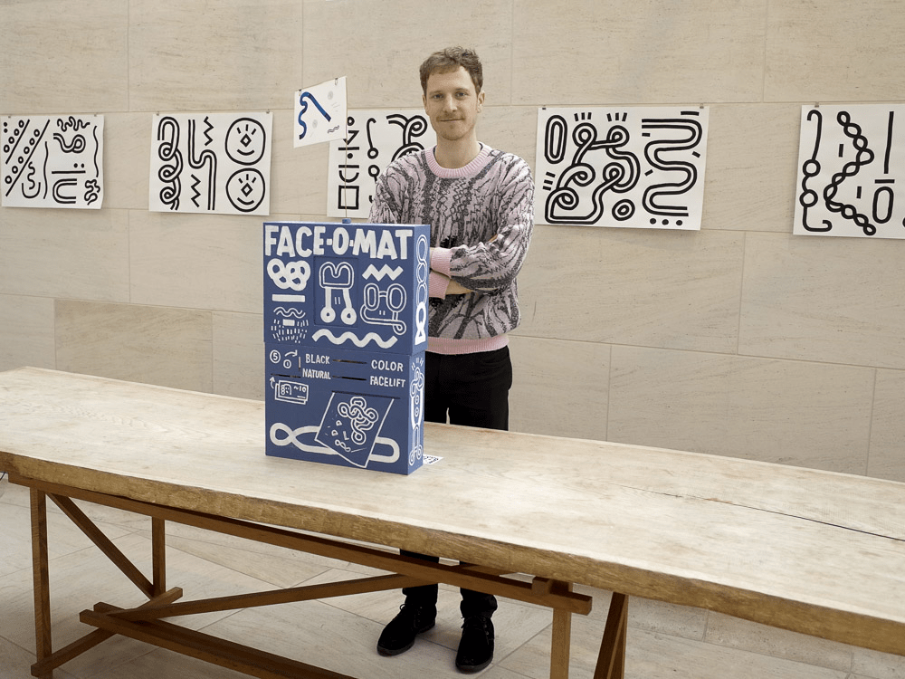 这个"自动售画机"里藏着毕加索,3分钟就能看到抽象派的自己!_tobias