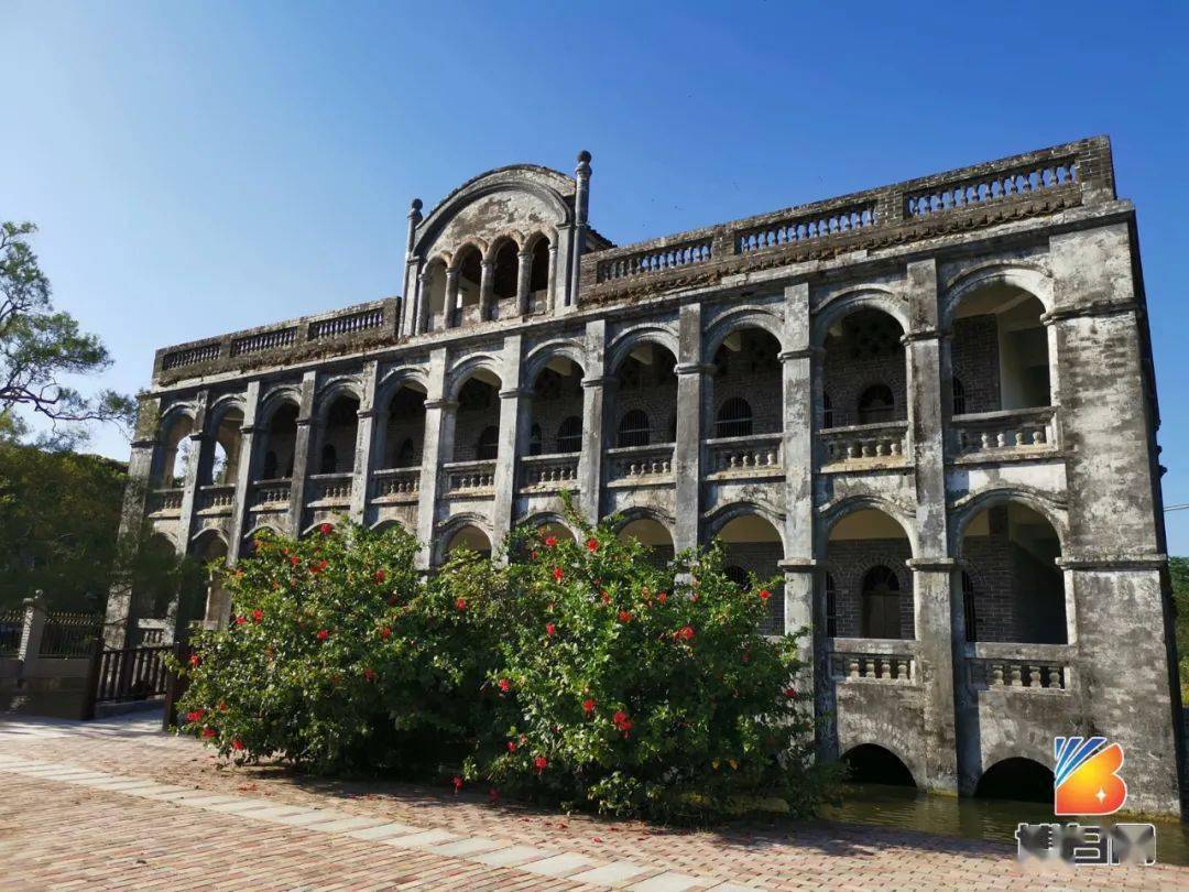 美景丨真漂亮博白名胜古迹大平坡水楼换新装啦