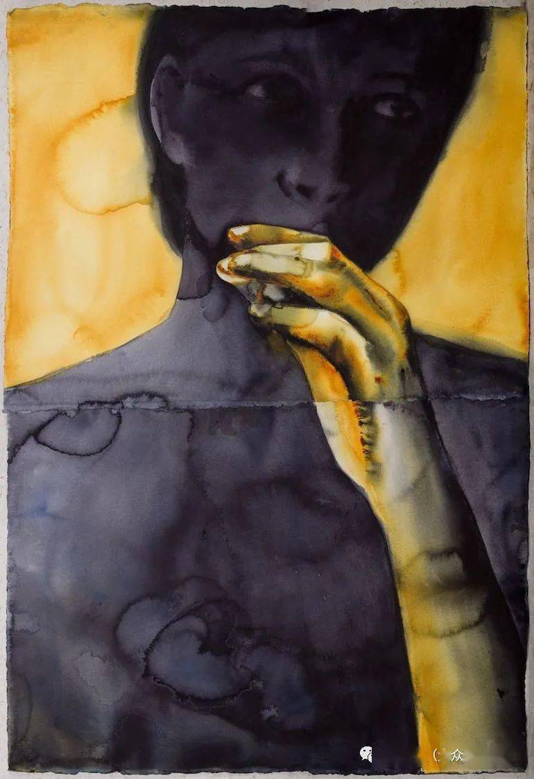 陶醉于色彩和触觉的愉悦之中 —— 英国现代概念具象主义水彩画家