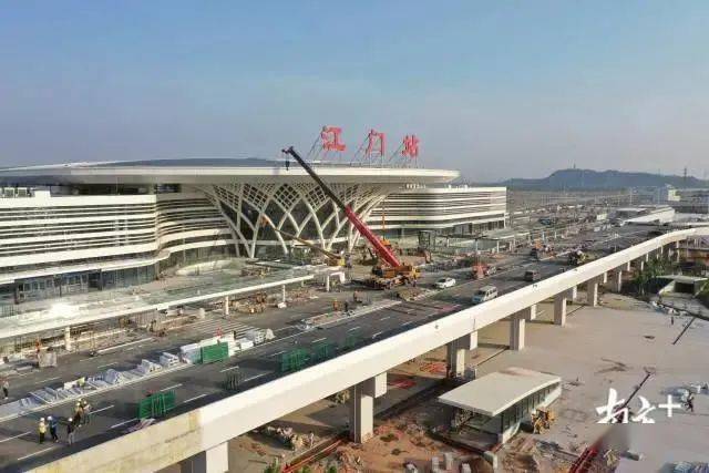 奔走相告江门站建设进入收尾阶段预计10月底具备通车条件