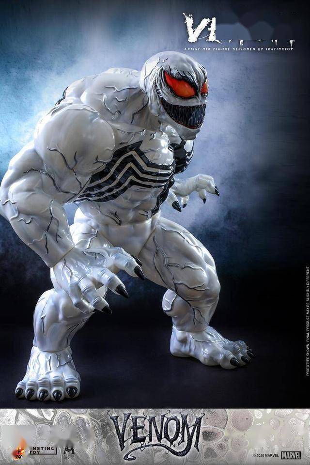 hottoys推出反毒液夜光人偶全身白亮售价待定