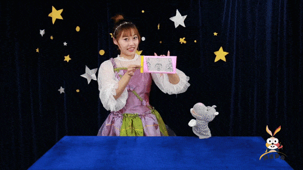 魔法表演课堂开课啦,有请漂亮的葡萄老师和可爱的嘟嘟!_魔术