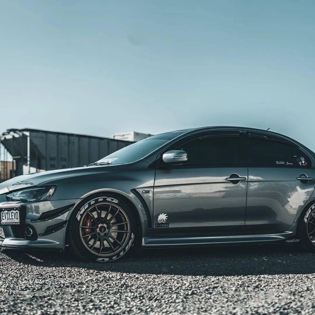 灵感与启发10代三菱evoinstagram改装集