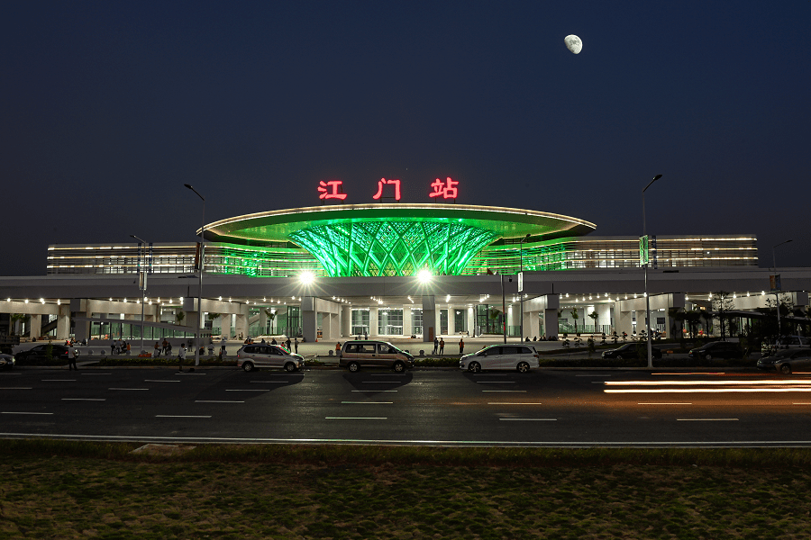 中江一体化大动作江门站开通在即深茂铁路中开高速中江高速扩建迎新