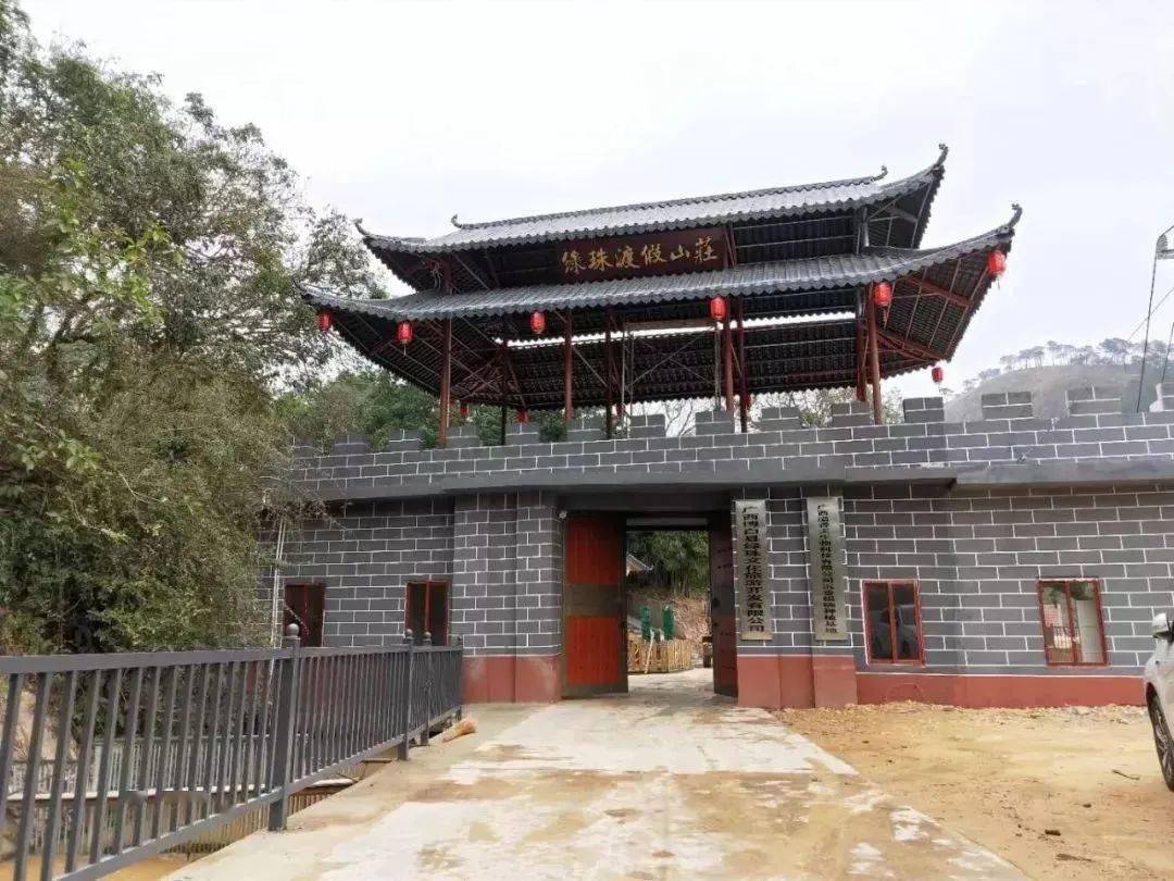 榜上有名玉林市龙泉湖生态旅游区;博白县绿珠渡假山庄;福绵区老家十丈