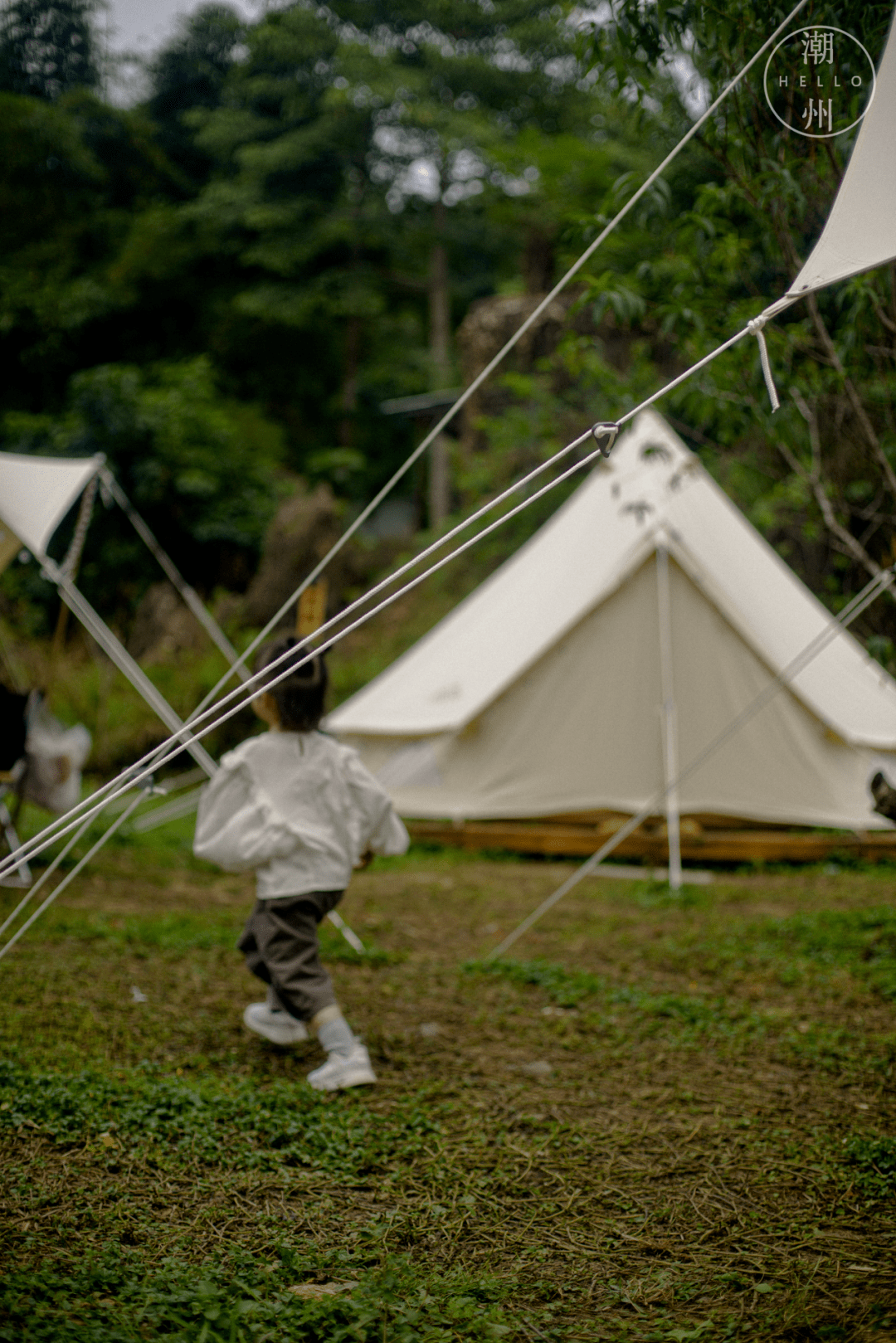 逃离汕头我们去搭帐篷野餐吧