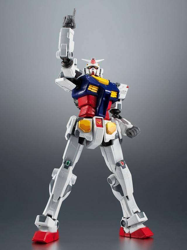 模玩资讯:万代 robot魂 rx-78f00 高达