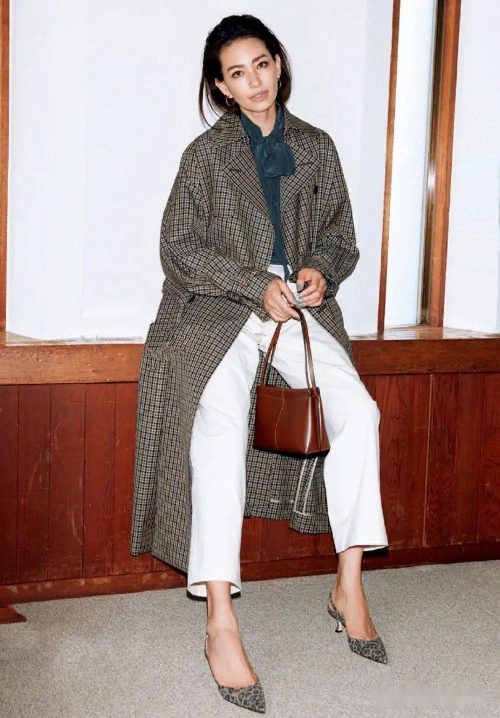 日本女性秋季大衣穿搭欣赏