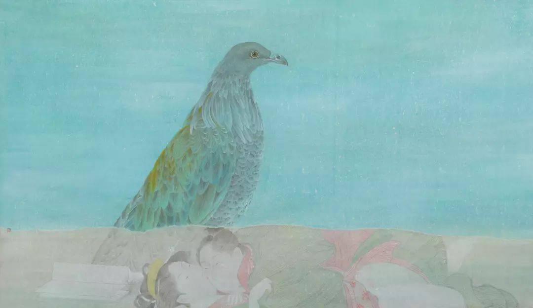 色彩烂漫,笔法雅致,意境悠远……_华彬