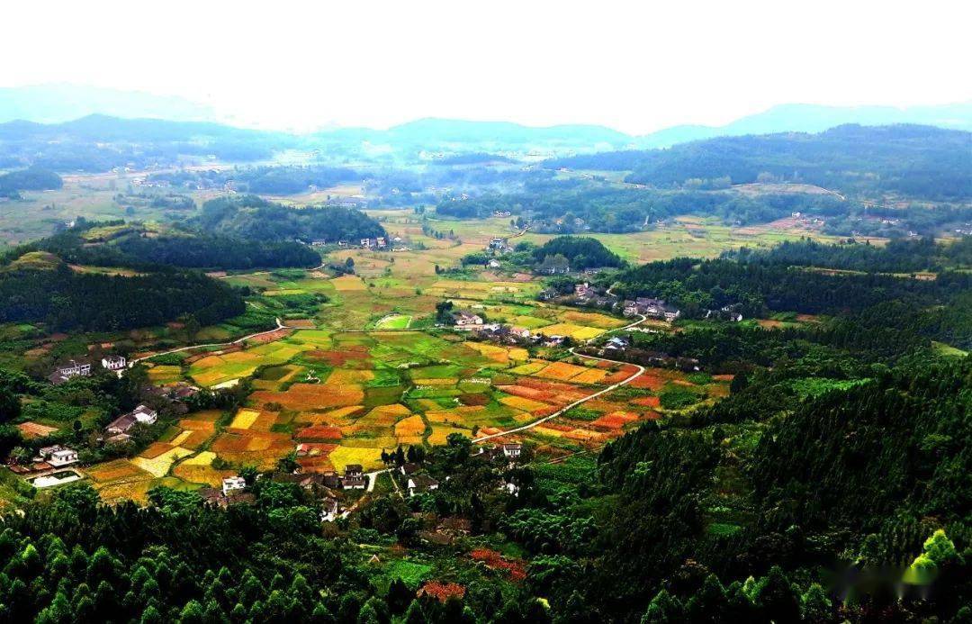 西充金华山绝美的景致随手一拍就是壁纸