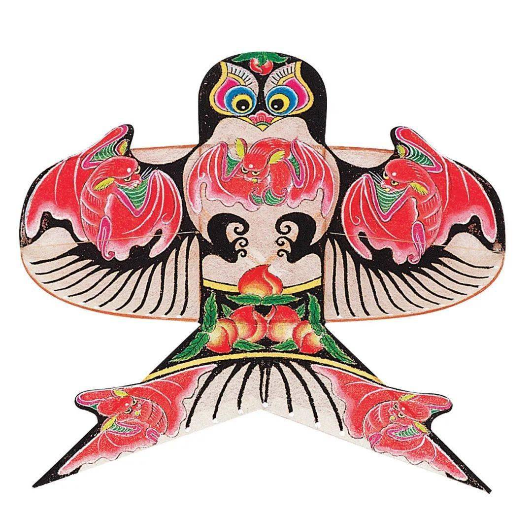 纸鸢丨飘在天上的中国传统文化!(风筝纸鸢图案图集)