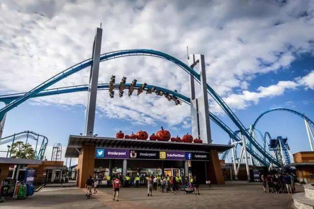 halloweekends at cedar point杉点乐园万圣周末除了学为贵的小鬼们