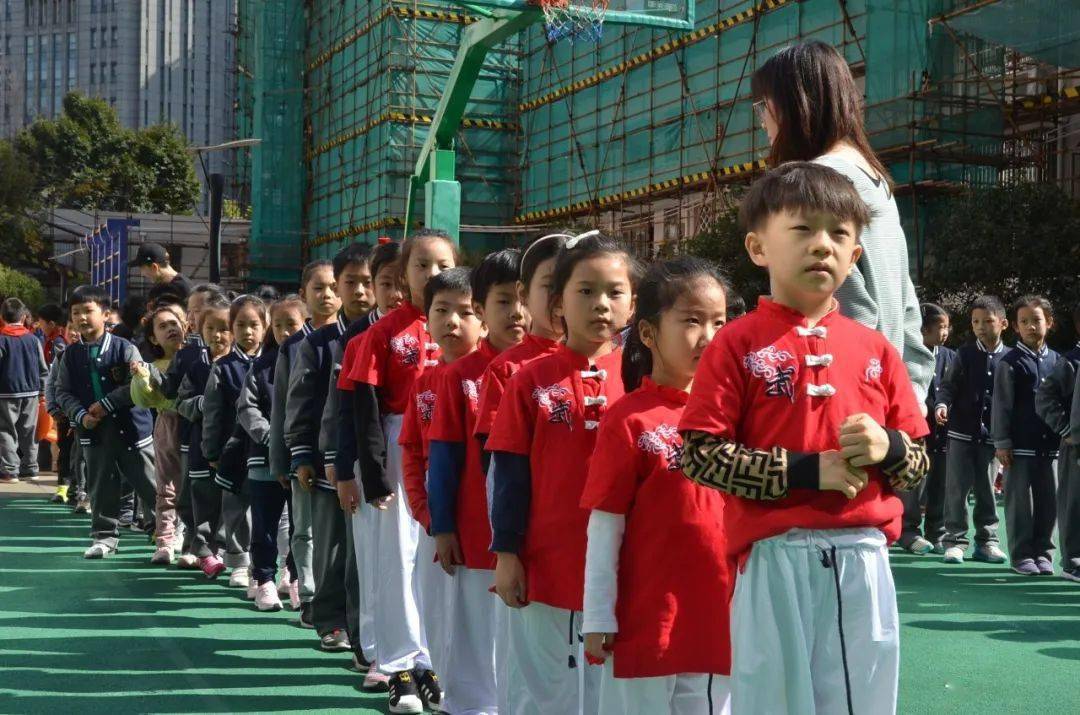 牢系民族纽带共创美好未来普陀区回民小学秋季运动会