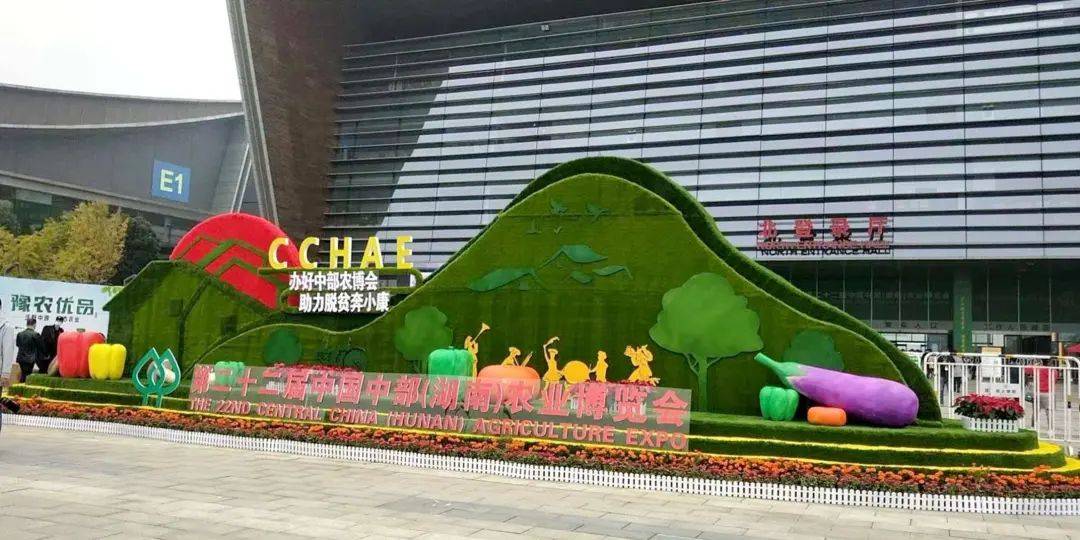 第二十二届中国中部湖南农业博览会王洪斌调研攸县企业参展情况