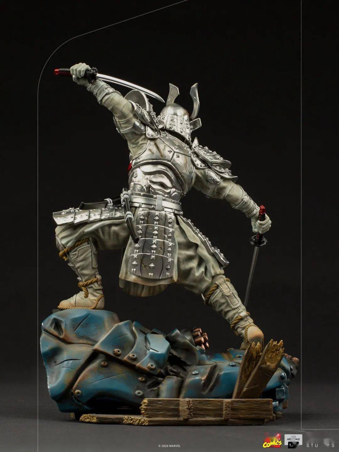 新品预定~ iron studios marcas33320-10 1/10 漫威反派 银色武士