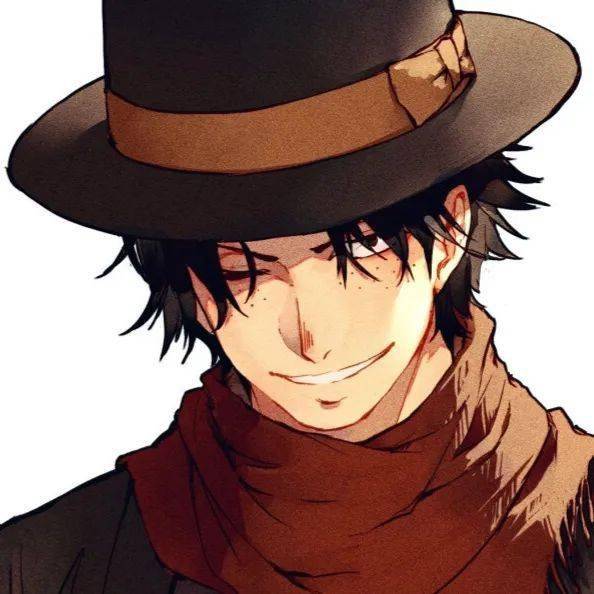 海贼王头像雀斑男孩爱你哦