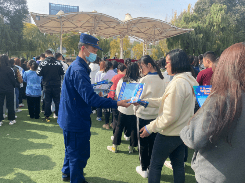 基層動態丨西寧生物園消防走進青海大學崑崙學院培訓消防安全