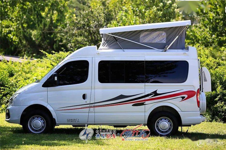 现车秒杀20万起圆梦齐星升顶房车星运大通v80房车