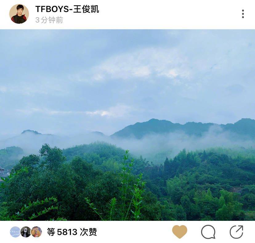 摄影师王俊凯绿洲更新分享空山新雨后