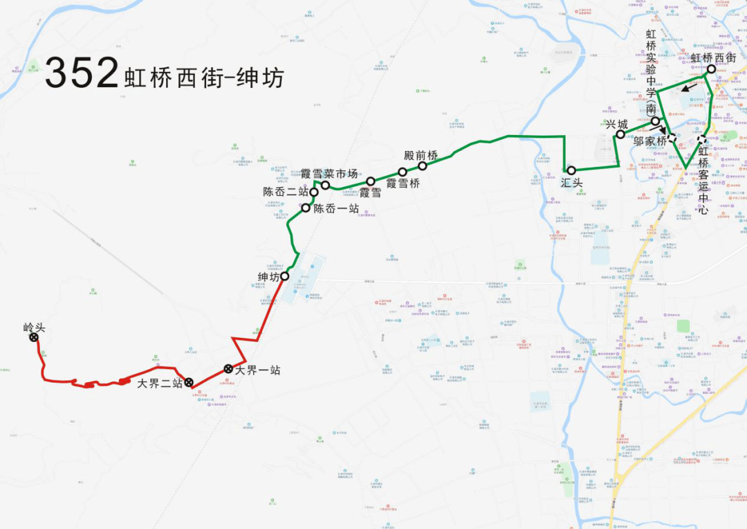 352省道全程线路图图片