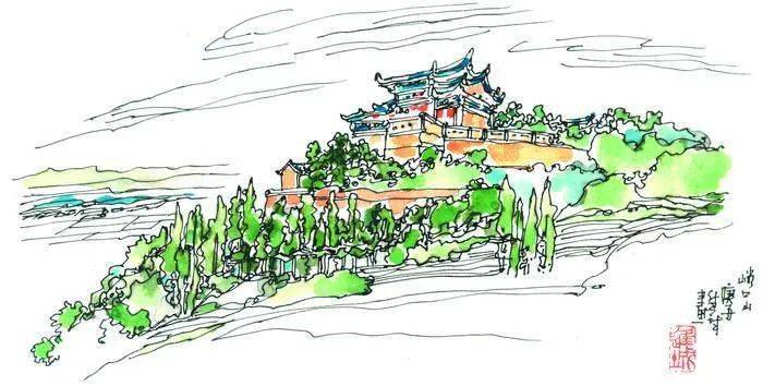 文化纵横|峪口山_清凉寺