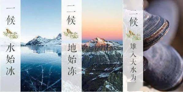 二十四节气天水清相入秋冬气始交