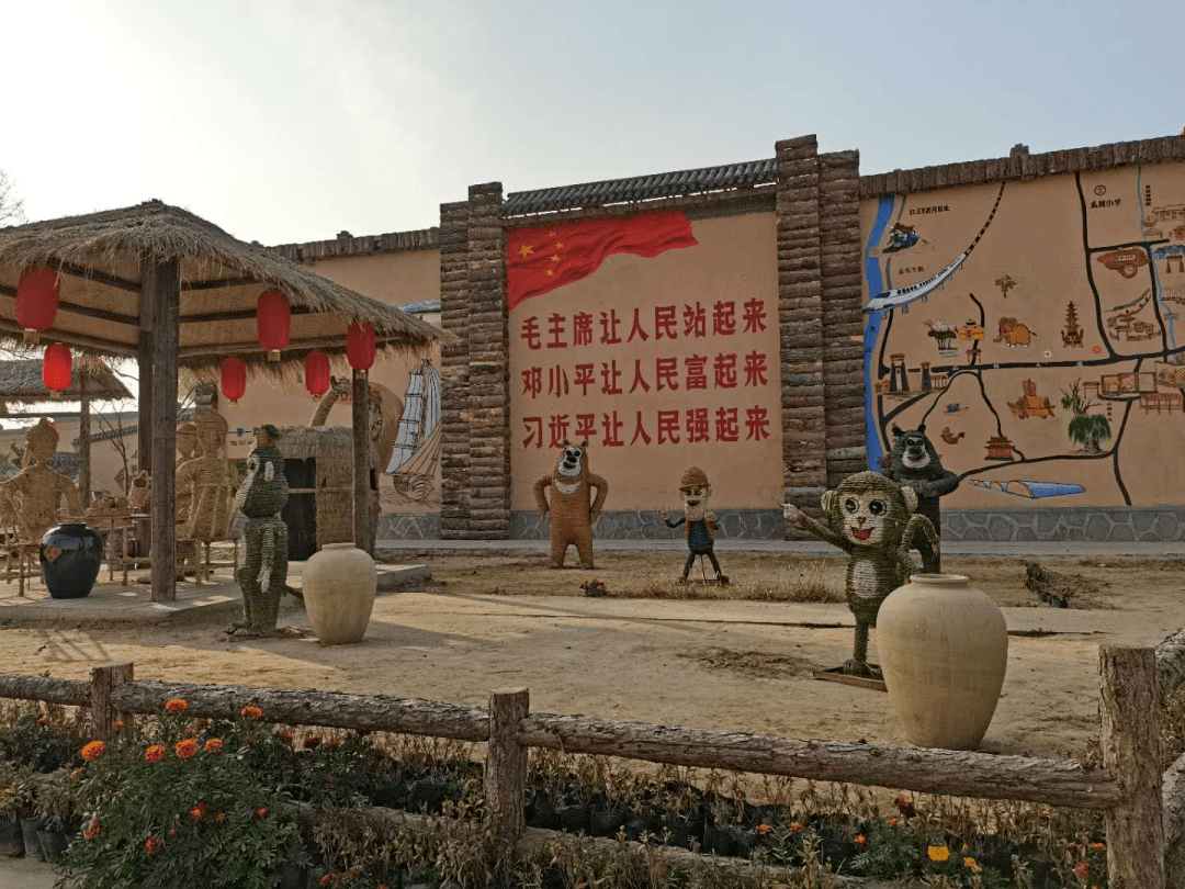 靖远瓜园村黄河岸边桃花源生态旅游产业兴