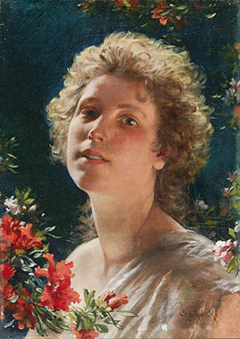 一位传世营造奢华和优雅氛围的大师 —— 旅居德国波兰学术流派画家