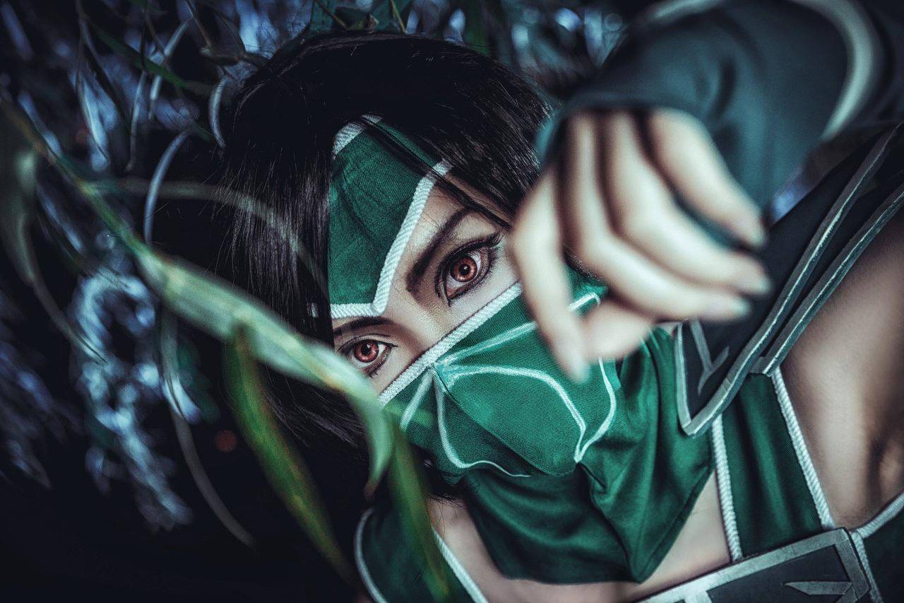 英雄联盟阿卡丽cosplay
