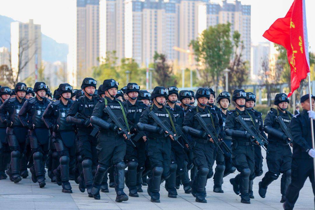 壮观平阳全警出动