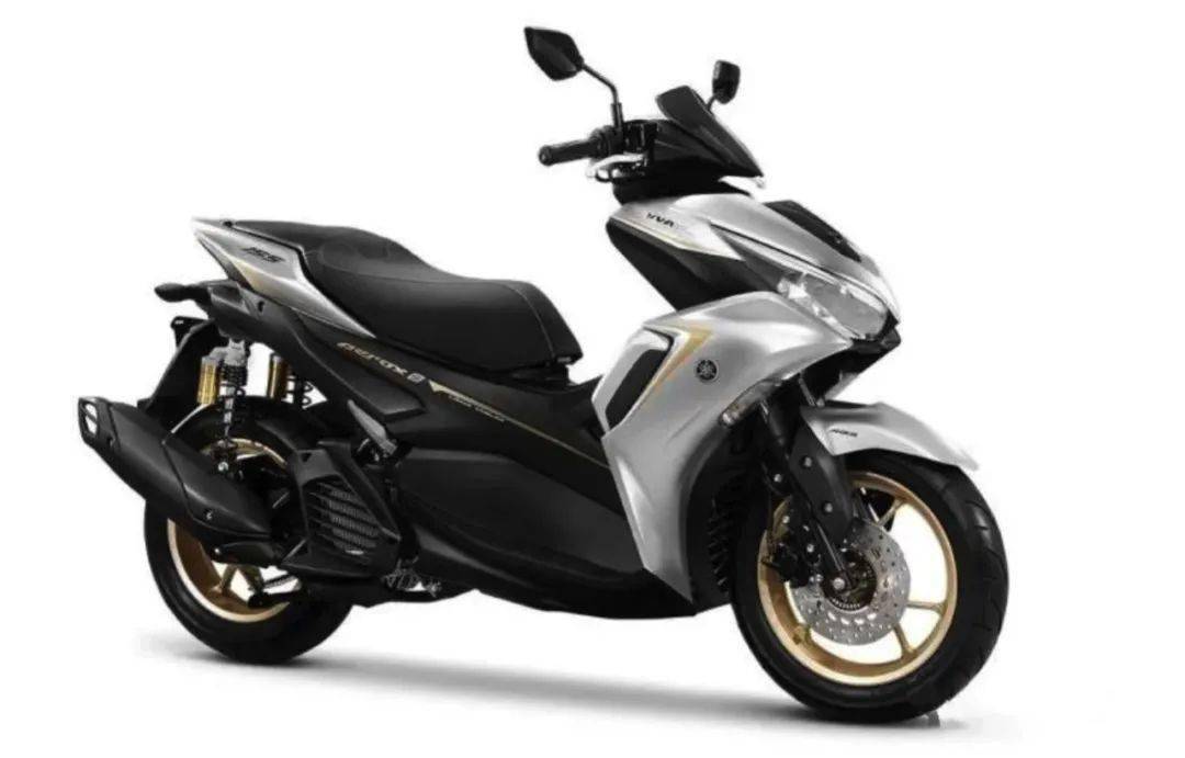 雅马哈发布2021款最帅踏板nvx155,升级后双气囊减震